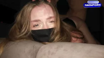 Unrestrained fucking with a friend's wife while he is at work Her pussy is stretched out