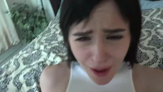 Rosalyn Sphinx gets pussy eaten, gives epic blowjob and takes cock deep POV Amateur