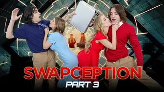 Real or Dream? Big Titty Stepmoms Swap Stepsons and Get COVERED in Cum - Swappz