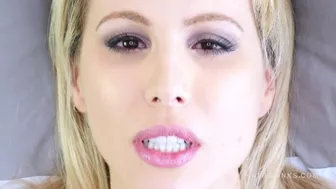 Face Fetish Fucking up close and personal with blonde Katie Banks