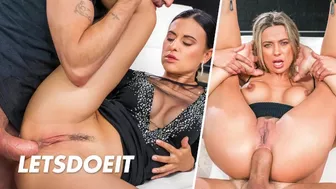 Thick Babes Billie Star & Shalina Devine Love Anal With Huge Cock - HER LIMIT