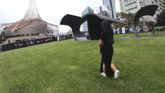 Asian Girl Visits Melbourne to Ride a Big Cock - TWOSETDUET