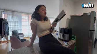 My lesbian ex-girlfriend dares me to masturbate in front of her and I have a squirt