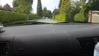 Public Street Blowjob & Risky Facial Outside His Home!