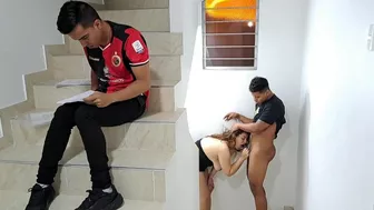 My best friend's girlfriend sucks my cock very well while he is busy