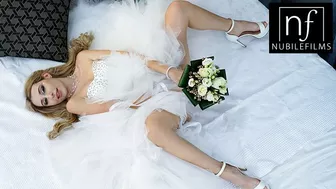 Tantalizing Tory Sweety takes passionate pussy pounding until she's filled with creampie