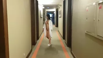 I go to the hotel room