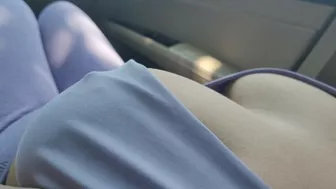 Softly Touching Hot Big Boobs of my Stepsister