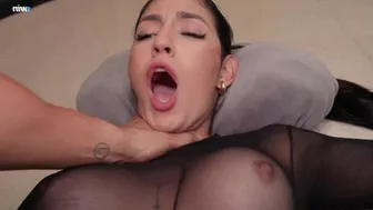 Meeting with my lover Ashley Sanz in pantyhose fuck hard with Harold Scott