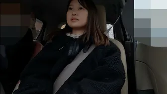 148cm cute teen stepdaughter⑥Persuade while driving. “No time, so hurry up and cum inside me!”