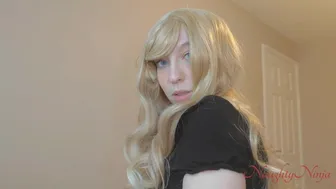 Step-Mom Accidently Falls on my Dick while She Cleans around Me