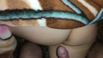 woke up my stepsister and start to fuck but she was not against