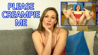 Horny Cum Slut Begs For Creampie POV Fuck - Clara Dee POV