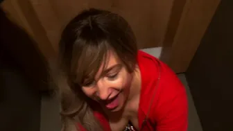 Sex with My Gorgeous Stepmom in the Men's Toilet During a Party Dada Deville