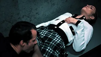Sex Escape Room - Redhead gets Used like a Doll in Time Stop Freeze Fetish Porn