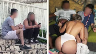 Curvy Latina Slut Only Cares About Fame So She Gets Destroyed By Two Big Dicks In DP Threesome