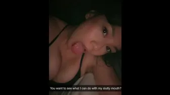 Snapchats from your super horny friend behind your gf's back