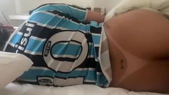 Naughty Slut Woken up by her Alarm Cock