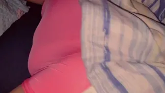 Stepson enters stepmother's room to fuck her