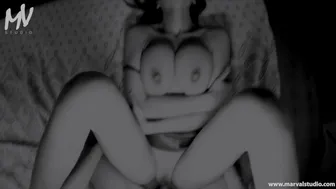 MarVal - Homemade Sex In The Dark With Big Tits MILF | POV Night Vision