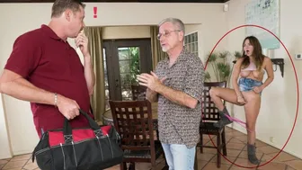 DON'T FUCK MY DAUGHTER - Charlotte Cross Gets Her Teenage Pipes Cleaned