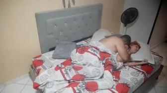 I seduce my stepfather and he fucks me in my mother's bed.