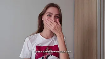 Step Sis gave Me a Blowjob while Getting Ready for a Date.