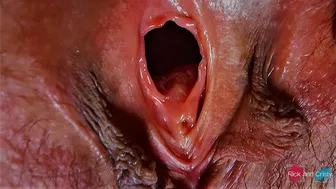 Detailed study of the female genitalia, very close-up!