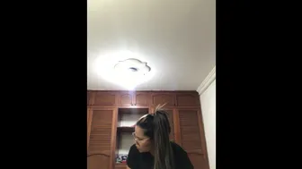 This hot babysitter rides her boss before finishing her shift