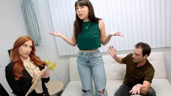 Perv Therapy - Dr. Sophia Locke And Beautiful Stepdaughter Whitney Wright Share Stepdaddy's Cock