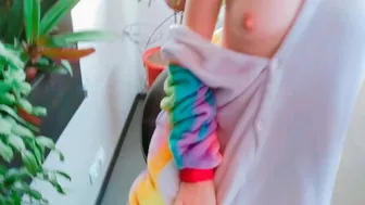 Step Sister lets me touch her body when I need to 