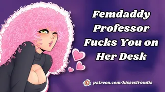 Femdaddy Professor Fucks You on the Desk [erotic audio roleplay]