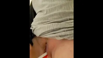 Horny Blonde Fucks Toothpaste at Work xxMissSwitchxx
