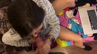 He saw my masturbation on video Lana Rhoades (part 2)