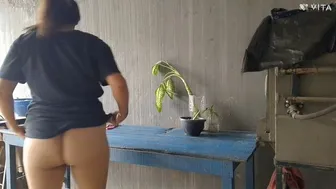 My sister-in-law comes to clean my house and I fuck her