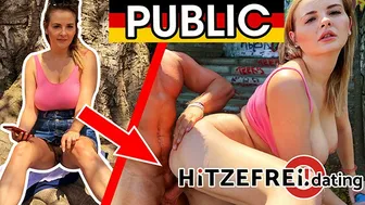 PUBLIC PICKUP: I fucked slut CANDY ALEXA in front of this ruin