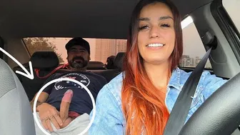 App driver catches passenger masturbating from behind!