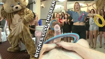DANCING BEAR - Wild Dick-Sucking Orgy For The Bride To Be And Her Slutty Friends