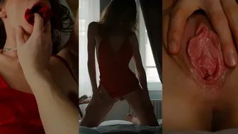 Sexwife shot a video for her cuckold with her lover in a hotel