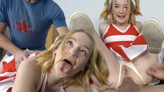 Cheerleader Gets Dominated By Big Dick Coach, “Fuck Your Attitude, Give Me Your Ass!”