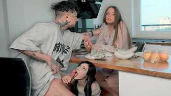 My boyfriend fucks my best friend in front of me while I'm not looking - pinkloving