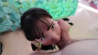 Smoky Vape Blowjob - Cum in Mouth & Swallow
