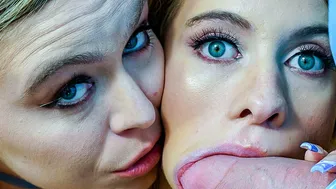 Horny Teens Get Fucked By Their Stepdads After They Get Caught Having Sex Online