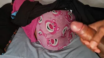 My roommate forgot to close her bedroom door, mistook me for her boyfriend, and I ended up fucking her tight pussy while thinking about her boyfriend.