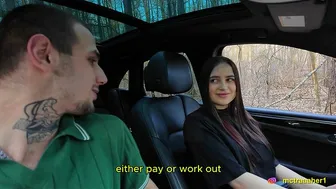 I met a young slut in the woods with a deep throat, and came in her mouth in my car│McTraaaher