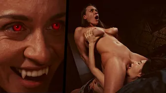 If You let Her In She Will Fuck You - Lesbian Vampire Josephine Jackson Preys on Rikako Katayama