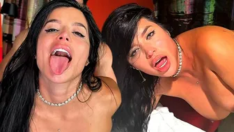 Hotel ROOMMATE gets POUNDED HARD and SQUIRTS on my FACE