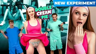 Tiny Stepsister Harley Love Gets Double Creampied By Stepbro And His Best Friend