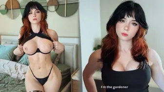Hot Brunette Fucks Gardener While Husband Is on Business Trip and Lets Him Cum Inside - Sweetie Fox