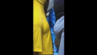 Girl Caught In Public Bus While She Stroking Stranger's Cock Until Ejaculation